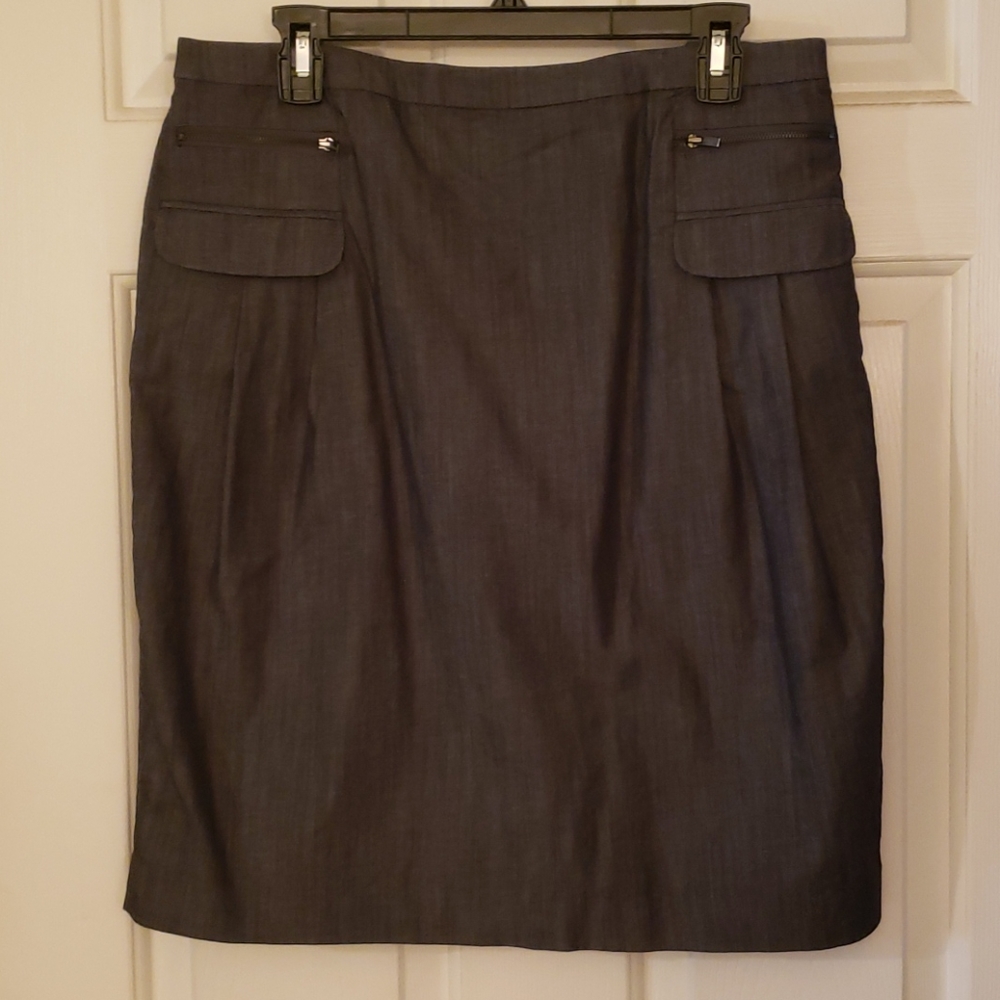 Calvin Klein A-lined skirt
